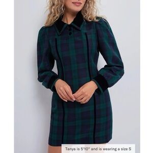 NWOT Tuckernuck Wynn dress in Blackwatch Plaid Size Large